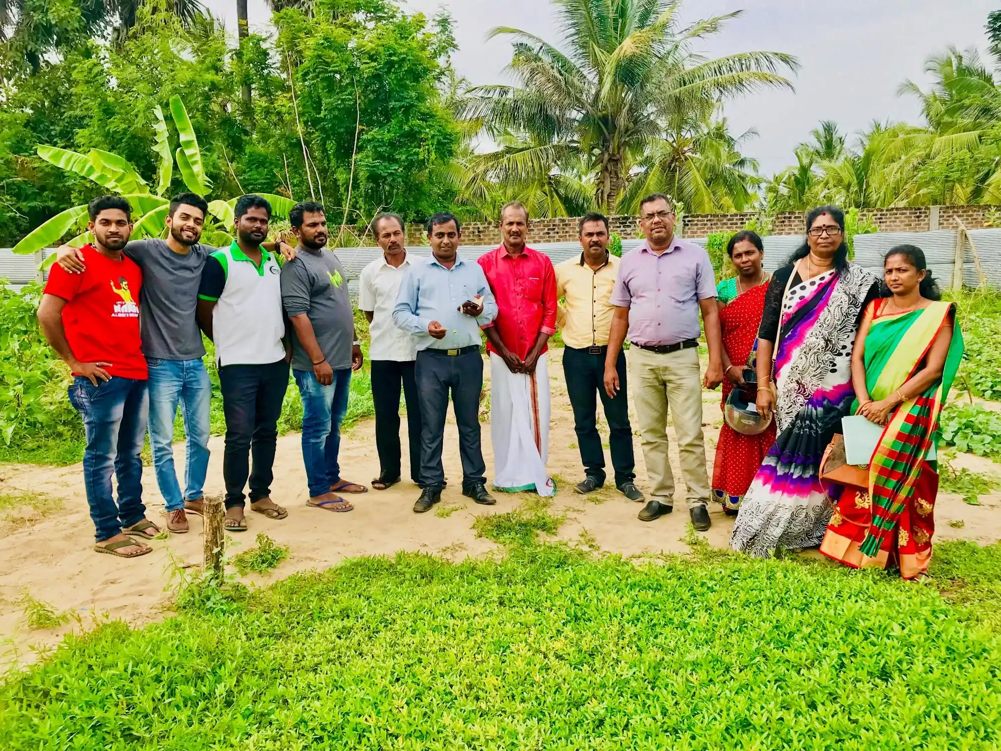 IPM training session with participants