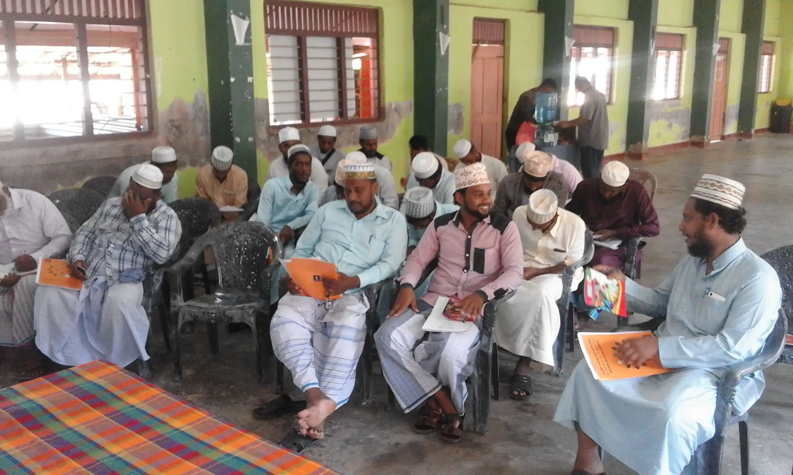 Workshop session in Mannar